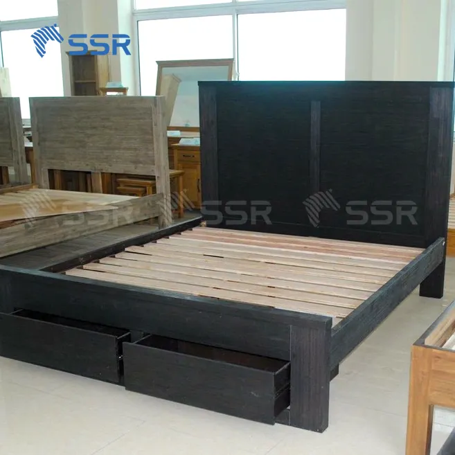 SSR vina-bộ phòng ngủ bằng gỗ Sồi/Bộ phòng ngủ bằng gỗ sồi/Đồ nội thất phòng ngủ làm bằng gỗ sồi