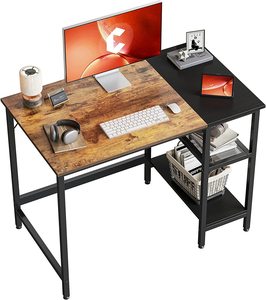 Mesa de ordenador de madera escritorios de oficina estudio en casa mesa de escritorio de ordenador con cajones