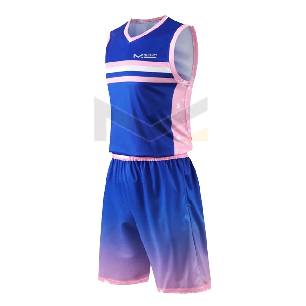 Uniformes de baloncesto Venta al por mayor Equipo personalizado barato Último uniforme de baloncesto Diseño propio Uniforme de baloncesto