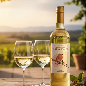 Las cuatro estaciones, trắng bán ngọt, 100% airen, rượu vol 11%, varietal Tây Ban Nha, 0,75lt, từ castilla La Mancha. - Product Image 2