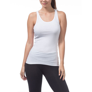 Özel yapılmış hafif kadınlar Tank Top yüksek kalite en trend sıcak satış artı boyutu pamuk/bambu Fiber kadın Tank Top