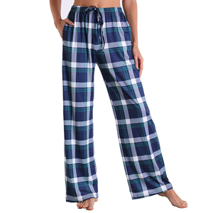 Toptan erkek pijama pantolon özel LOGO İpli rahat salonu pantolon uyku dipleri ile cepler
