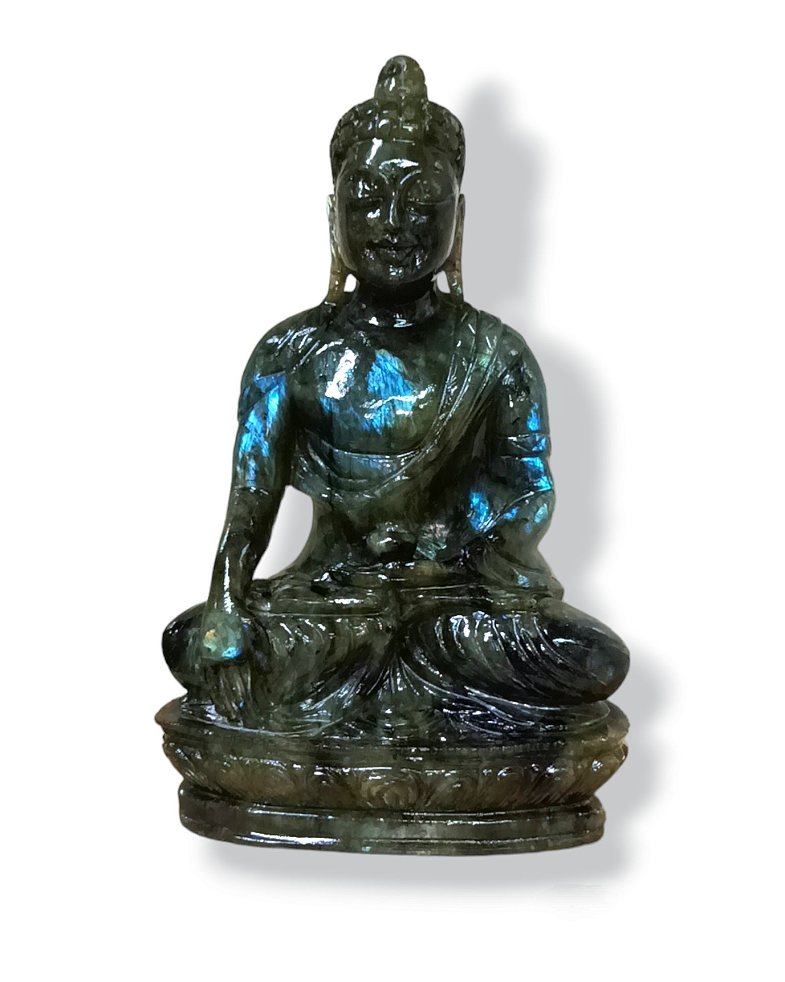 สีดำและสีฟ้า