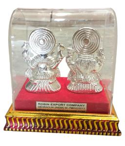 面向全球出口商的高需求印度教女神Lord Brass Laxmi Gransha雕像雕塑 - Product Image 3