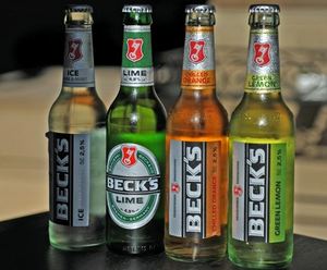 ベックスビール、5% アルコールベックスビール500ml缶、ベックスノンアルコール0.3% ビール瓶330ml