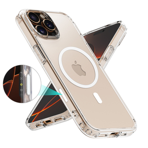 IPhone 16 için WhoHd çift malzeme TPU + PC Pro Max durumda, kamera kontrol çekim düğmesi ile iPhone 16 için Pro Max manyetik kılıf - Product Image 1