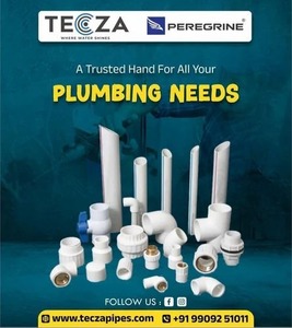 DrainMax 90mm beyaz UPVC SWR boru 6m uzunluk tipi bir Sol uygun ortak Peregrine marka için yardımcı su drenaj ve atıksu sistemleri - Product Image 6