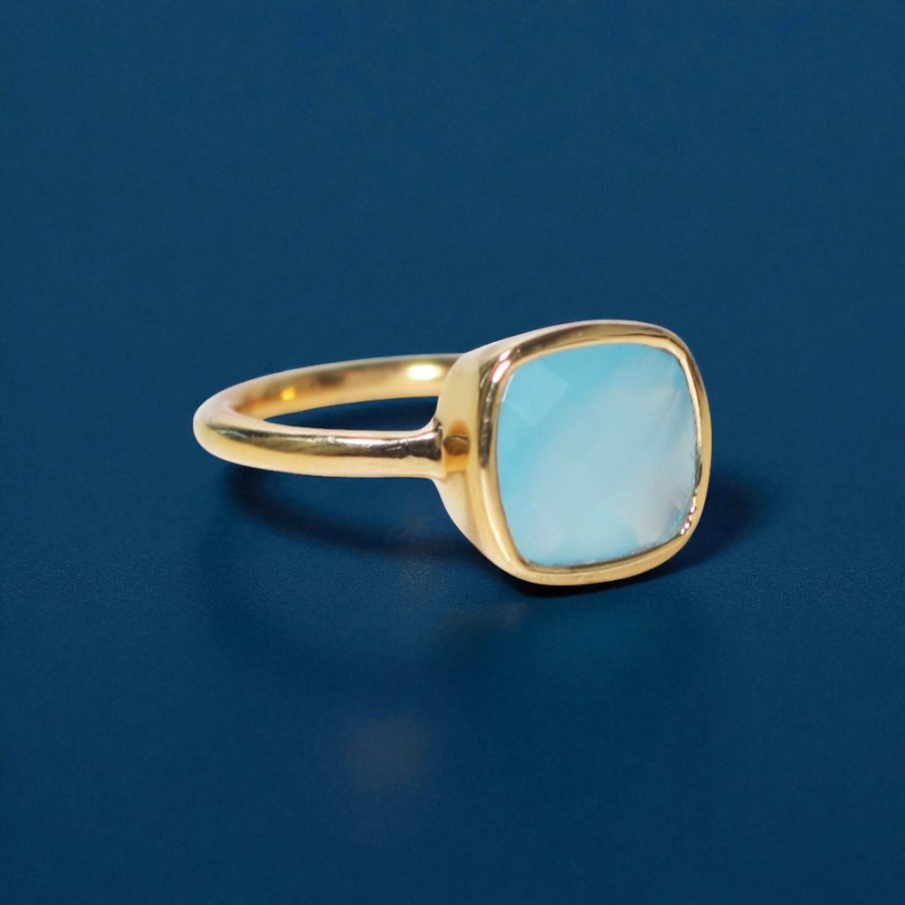 Calcedonia azul