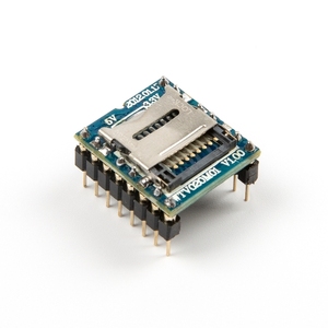 Мини SD-карта MP3 звуковой модуль PIC для Arduino WTV020-SD-16P Совместимые Аудио и голосовые модули управления - Product Image 5