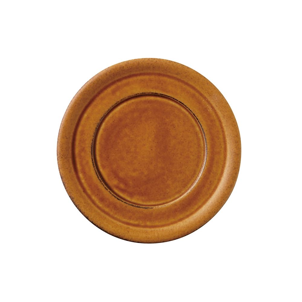 coffee saucer 12cm / caramel brown
