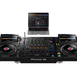 Professional DJ Set with 2x <strong>CDJ</strong>-3000 + DJM-A9 Audio <strong>Console</strong> Mixer Powered Music <strong>Console</strong> Plastic Material - Product Image 1