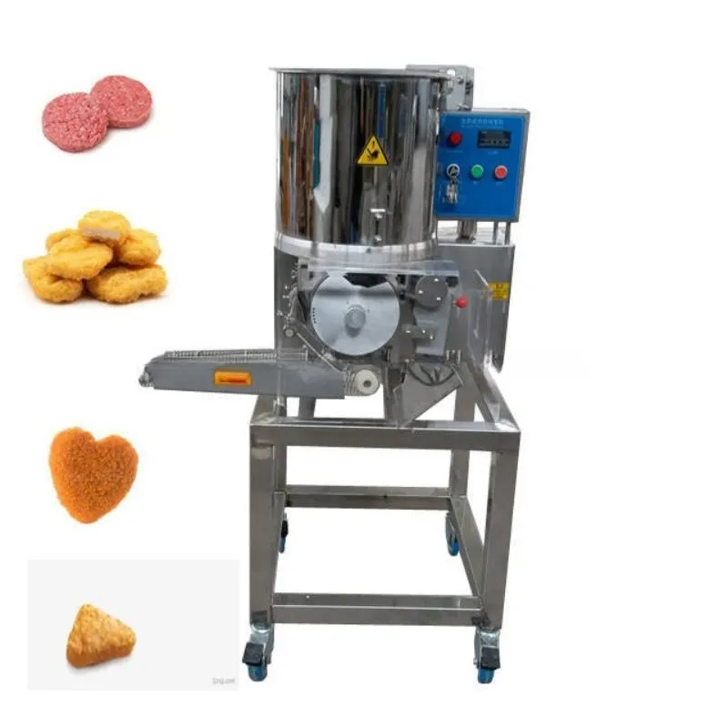 Widely used meat patty forming machine to make chicken nuggets commercial machine