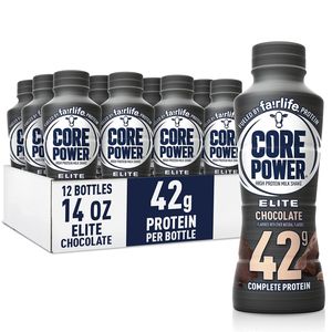 Fairlife Core Power Elite yüksek proteinli çikolata sütlü sallar 42g çeşitli paket-çilek fındık aromalı çubuklar toplu içerir ..