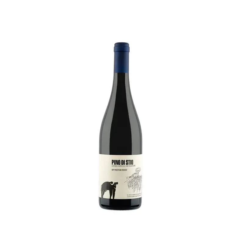 En kaliteli Pino di Stio İtalyan IGP kırmızı şarap orta kuru masa şarap 14,5% alc cam şişe 0,75L 6 şişeler * kutu içecek