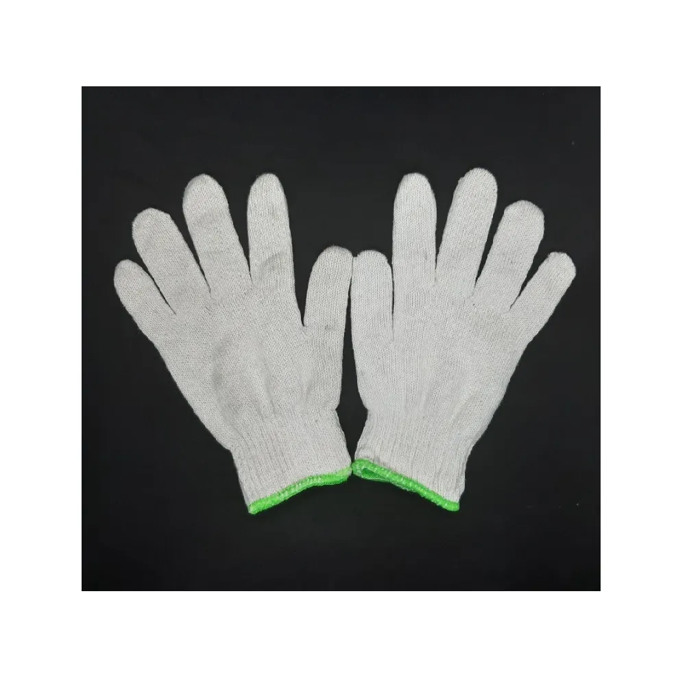 Gebruik Voor Milieu In Werkproces Veiligheid Katoenen Handschoenen/Gebreide Handschoenen Absorberen Zweet Whosale In Bulk Hete Verkoop 2023
