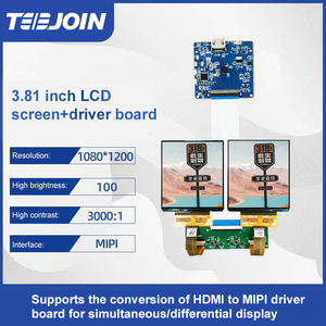 3,81 дюймов, ЖК-модуль, 1080*1200, квадратный цвет, Oled дисплей, Mipi-Hd mi, двойной экран, плата драйвера, тот же/другой дисплей - Product Image 2