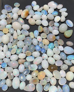 100% çekici etiyopya Welo yangın bombeli kesim opal  AAA sınıf doğal gevşek taşlar pürüzsüz cilalı taş Mix şekli güzel OEM - Product Image 1