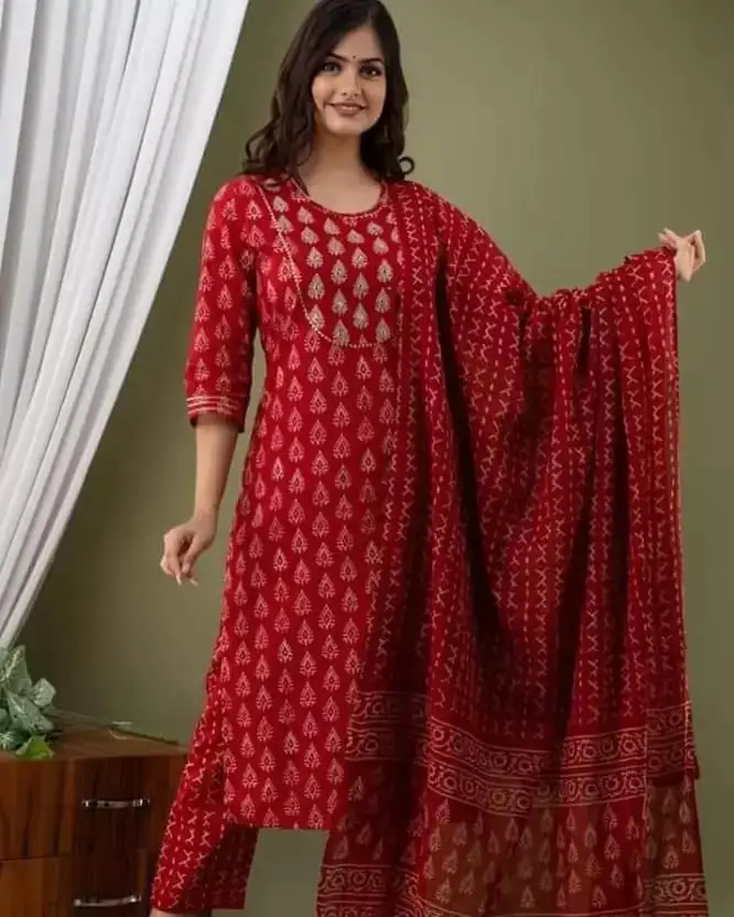 Новая дизайнерская праздничная одежда, традиционная Цветочная ручная печать, salwar kameez, Оптовая Этническая Одежда