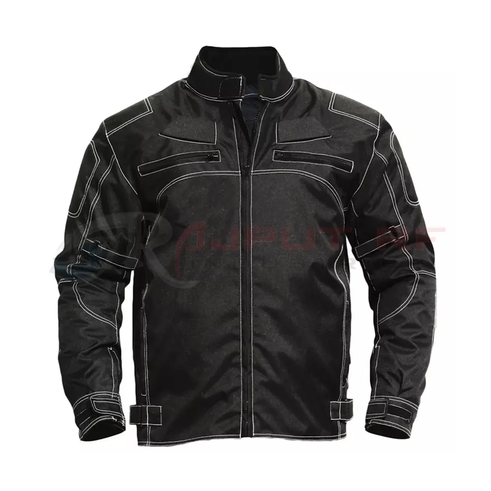 Yüksek kalite özel tasarım kendi Logo özel Logo son tasarım üstün kaliteli motosiklet Cordura ceketler yetişkinler için