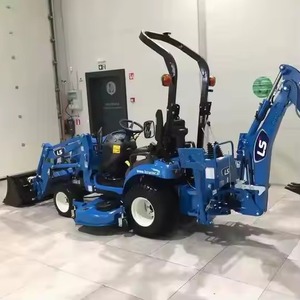 2024 <span class=keywords><strong>LS</strong></span>轮式拖拉机MT125割草机的最佳销售价格，带装载机工业机械核心部件轴承齿轮待售