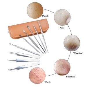 Loại Bỏ Mụn Đầu Đen Mụn Acne Comedone Extractor Công Cụ Kit Không Hướng Dẫn Sử Dụng Điều Trị Cho Mụn Trứng Cá Tì Vết Whitehead Popping Zit Loại Bỏ - Product Image 4