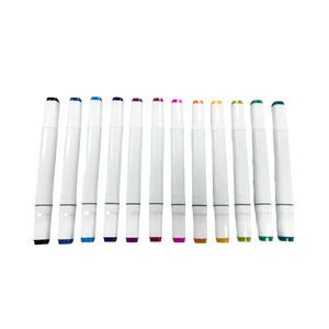 Permanentes Markierung sset mit Fein-und Meißels pitze für Office-Etikettierung und Dual Tip Art Drawing Marker - Product Image 1