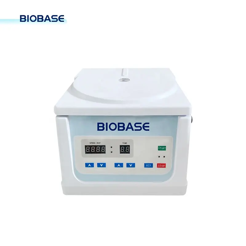 Centrífuga de laboratorio BIOBASE Muestras de sangre de pequeña capacidad Centrífuga de baja velocidad precio de fábrica con descuento