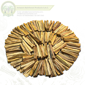 Palo Santo Wood Sticks. <strong>Peru</strong>. Customized Box X 5 Units (50gr. Approx.) Labeled With Your Logo. Length:10cm; Thickness:(1.5-2)cm.