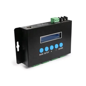 DC 5V-24V Цифровой BC-204 4-канальный Ethernet SPI DMX512 UCS2904 RGBW Pixel Artnet SACN светодиодный пиксельный контроллер для сценического освещения - Product Image 4