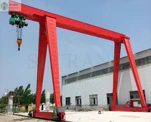 Grúa Pórtico Eléctrica de 3-16 Toneladas, Grúa Pórtico Móvil de Viga Única para Taller de Construcción - Product Image 6