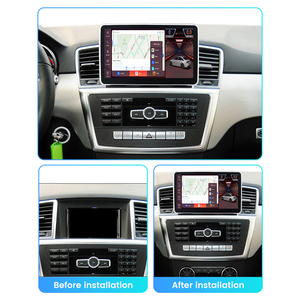 Navibly Snapdragon 680最新Androidシステムカーナビゲーション画面Benz ML W166-GL X166 2012-2015サポート360カメラ用