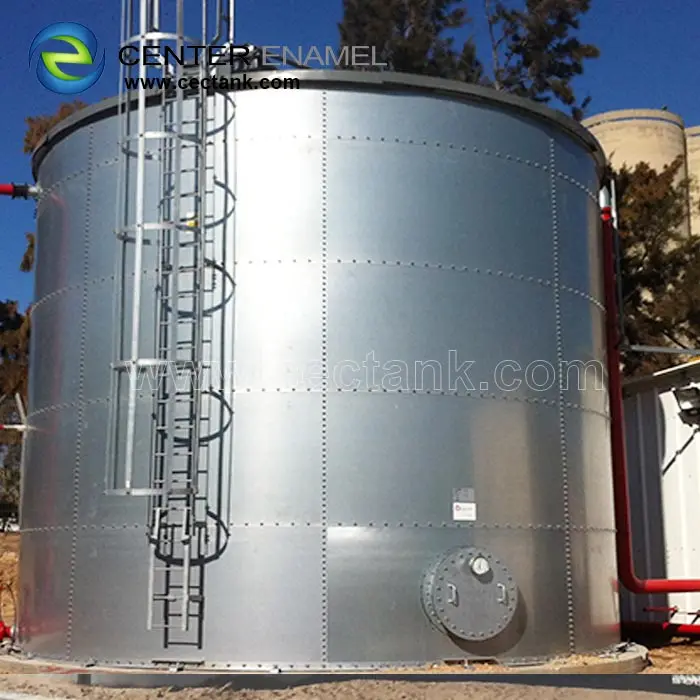 Tanques de almacenamiento secados galvanizados duraderos para agua potable/agua de fuego/almacenamiento de agua agrícola