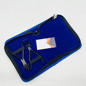 Kit de herramientas de extensión de cabello negro, alicates, Kit de bucle de gancho para eliminación de cuentas de microanillos y kit de alicates multifunción de 2 agujeros - Product Image 6