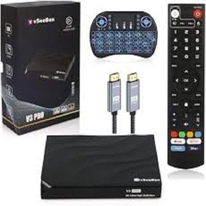 สินค้าบน vseebox V3 V4 V2 V1 Elite Pro พร้อมกับรีโมทควบคุมด้วยเสียงสาย8K 64GB การ์ด TF 64GB - Product Image 5