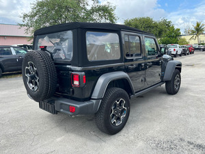 Neatly USED 2022 <strong>Jeep</strong> Wrangler 4-Door Rubicon 4XE 4x4 2.0L Electric-Gas 8-Speed SUV Cheap Cars - Product Image 3