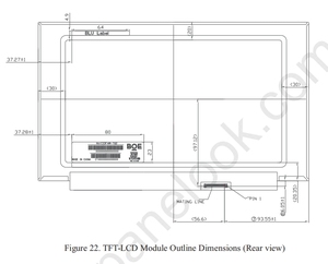 LED 13.3 modülü FHD arkadan aydınlatmalı LCD * 1920 çözünürlük ile BOE 1080 inç Ultra dar IPS TFT LCD ekran - Product Image 5