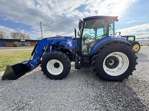 2024新霍兰德T5.110拖拉机107马力4WD，用于农场和农业，发动机和电机34小时使用80HP额定功率 - Product Image 6