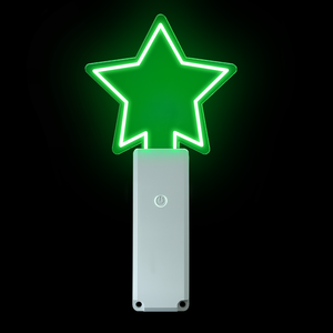 LED ışık özel şekil konser gece kulübü aksesuarları tezahürat sopa konser için ışık sopa sopa Up değnek - Product Image 3