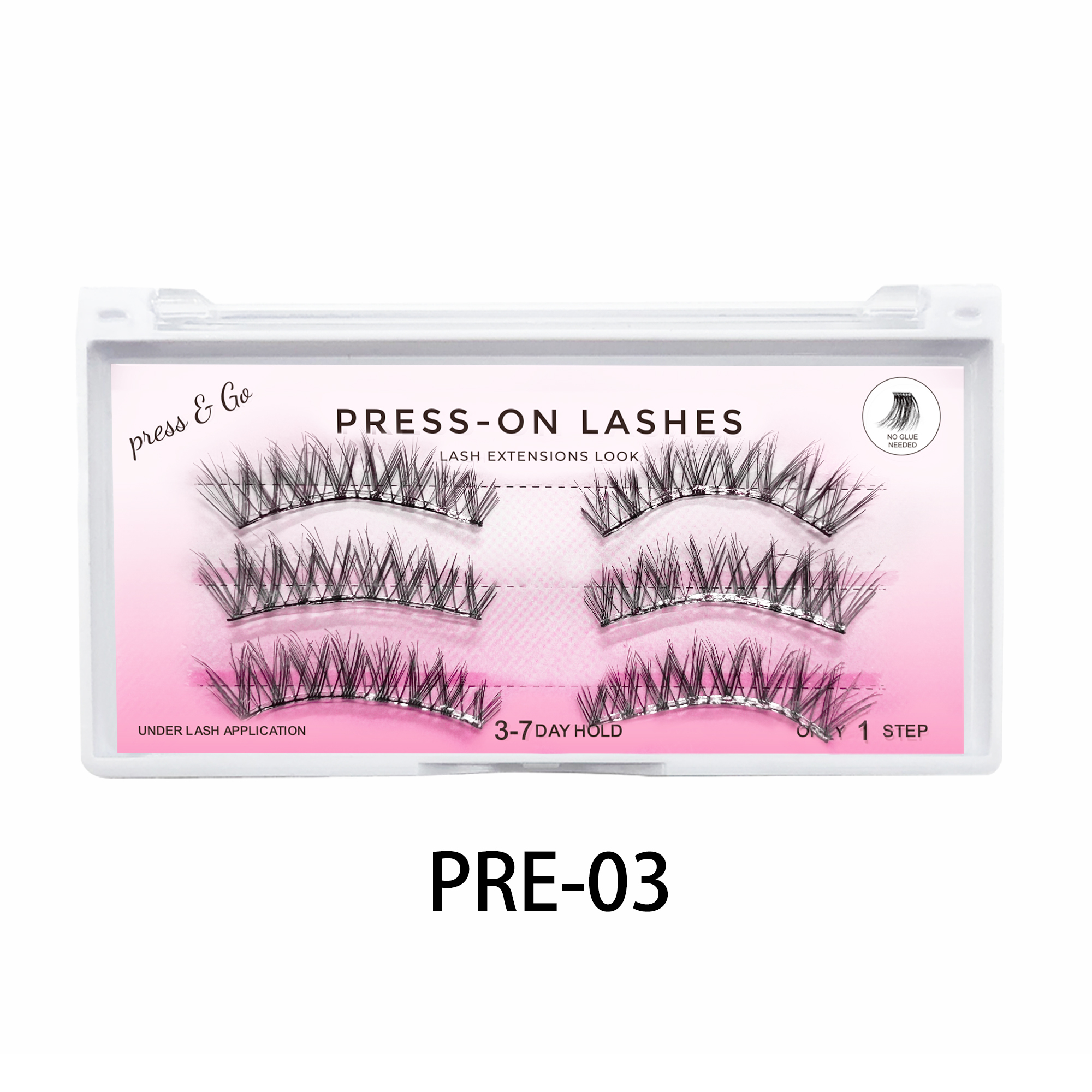 pre Glued Strip Lashes3
