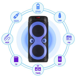 ZJZ-6800B Portable <strong>Speakers</strong> with Home Theatre <strong>System</strong> Blu.etooth Functional <strong>Speaker</strong> with TF/<strong>USB</strong>/AUX/MIC <strong>Input</strong> - Product Image 5