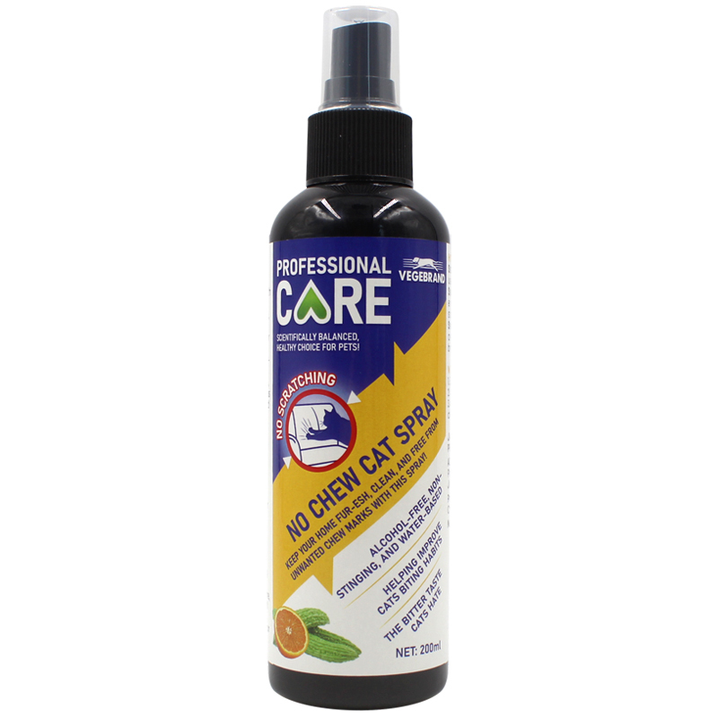 Spray anti-morsure pour chat