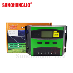 Sunchonglic 50 amp güneş şarj regülatörü 50a 12V 24V GÜNEŞ PANELI regülatörü güneş enerjisi şarj cihazı kontrolörleri - Product Image 1