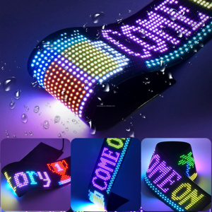 Màn hình <span class=keywords><strong>LED</strong></span> phim lập trình điều khiển bằng ứng dụng bán buôn, bảng quảng cáo hiển thị đèn <span class=keywords><strong>LED</strong></span> tùy chỉnh, đèn <span class=keywords><strong>LED</strong></span> mắt xe hơi cho xe tải - Product Image 4