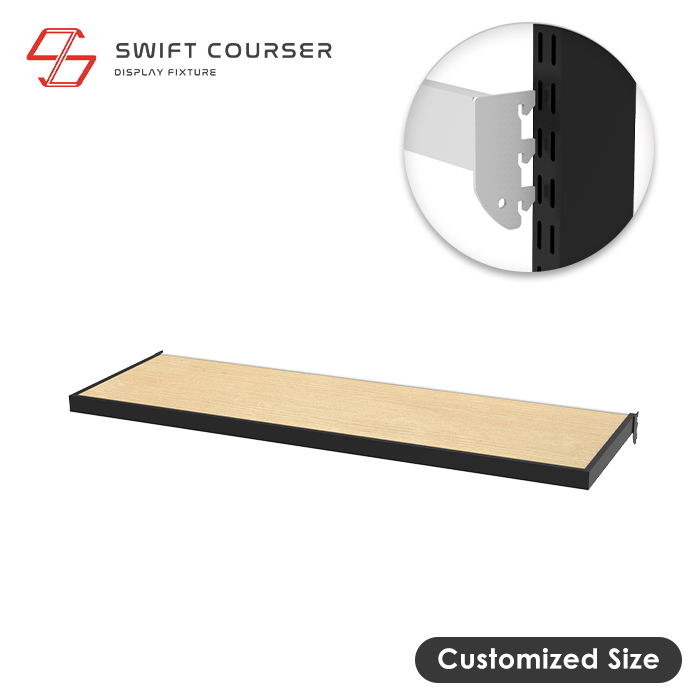 Bracket (Custom) + Wood Shelf (Custom)