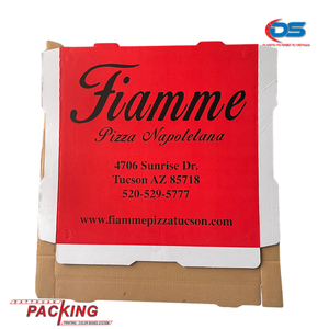 DAT THUAN定制标志18英寸高品质披萨食品包装盒胶印纸板优秀包装供应商 - Product Image 3