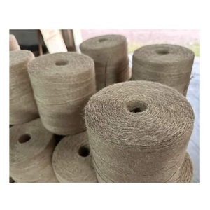 2ply/14 iplik 2mm3mm4mm5mm 50m doğal jüt iplik cilalı jüt sicim bangladeş en iyi sanat ve jüt sicim halat 3ply twisted165m ju - Product Image 1