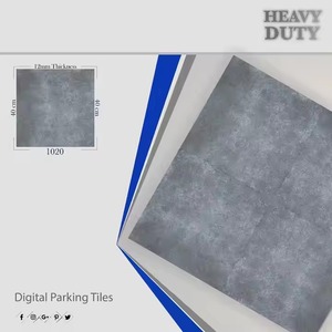 กระเบื้องเซรามิกปูพื้นที่จอดรถขนาด400x400มม. ดีไซน์พอร์ซเลนขนาด40x40ซม. ดีไซน์แบบดิจิตอล - Product Image 6