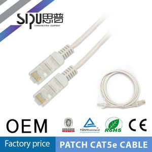 SIPU高耐久性RJ45 Cat 5eネットワークケーブルUTP FTP SFTP PVCジャケット付き