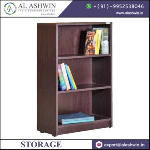 Kitap veya daha dar genişliğe sahip diğer öğeleri görüntülemek için tasarlanmış üstün kaliteli ahşap kitaplık - Product Image 4