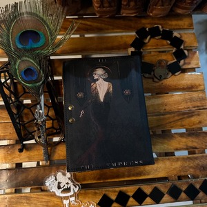 หนังสือคาถา Grimoire พิมพ์วารสารคนรักสมุดบันทึกไพ่ทาโรต์